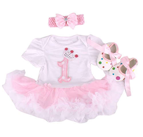 NPK Un Traje de Faldas Tutú para 20-22 Pulgadas Baby Dolls Vestido de Cumpleaños Baby Girl Clothes Shoe