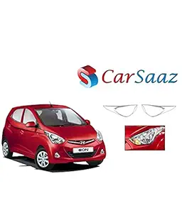 CAR SAAZ Head Light Molding Chrome for Eon