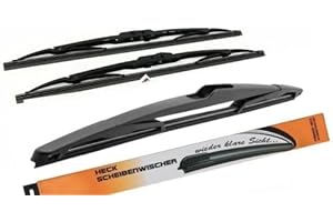 ‎MR-STYLE MR-Style SCHEIBENWISCHER vorne + hinten passend für Mazda 2 | BJ 2007-2014