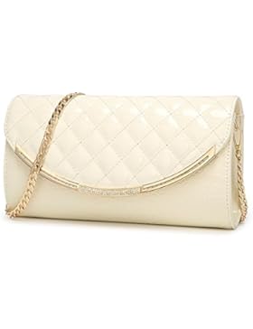 FavoMode Handtasche Mädchen Clutch Bag Handtasche Party Hochzeit Abendtasche Kette Tasche Umhängetasche