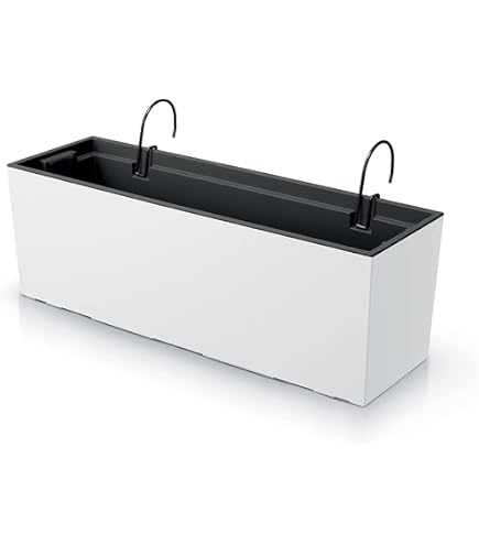 2× Blumenkasten 30 Cm Moka-Braun – Mit Untersetzer, 14,49