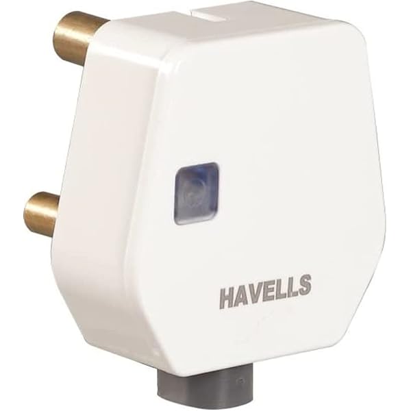 Havells Plastic 16A 30mA PRCD Plug Top (White) : Amazon.in: Home Improvement