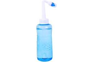 WAITLOVER 500ML Irrigatore Nasale Bottiglia di Risciacquo Nasale Lavaggio Nasale Neti Rinite Allergica Bambini Naso Pot Evitare K5H4 Cleaner Adulti Protector