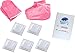 Accessories for paraffin wax bath: 2x gloves, 2x booties, 20x disposable sheets, Quality product, double layer, with velcro fastening , paraffin bath, treatment - therapy, care, hands, feet, socks, plastic sheets, kit