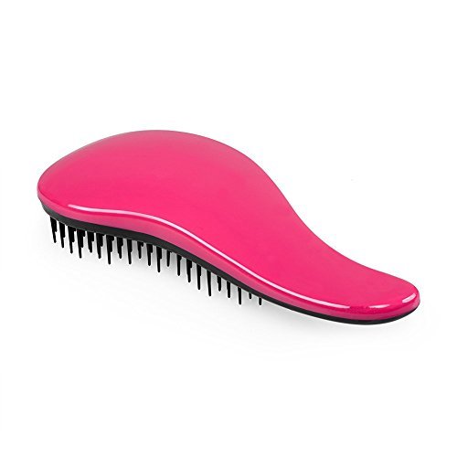 ELFINA Detangling Hair Brush Detangler Hair Comb---Hot Pink by ELFINA