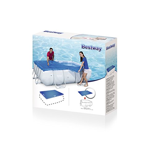 Bestway Abdeckplane für Frame Pool, 282 x 196 x 84cm - 2