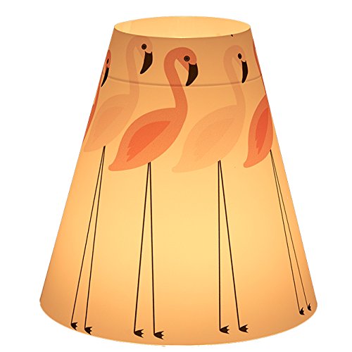 Candle Lights / Lampenschirme für Weingläser / Deko-Lampenschirme / Lampe / Teelicht / Lampshades / Lampenschirm-Set „Jarla“ Tischdeko, 3-teilig - 6