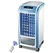Produktbild SL&LFJ Eine klimaanlage Ventilator mit 4 lenkrollen,Haushalt Kalt luftbefeuchter Desktop Luft Luft Kühler Ganze Zimmer turmventilator-Blau