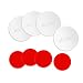 Produktbild aLLreLi (8er Pack) Metallplatten mit Klebstoff und 3M Klebebänder für Magnetische Autohalterung Halterung, 4 Pack Metallplatten + 4 Pack 3M Bänder