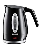 1 7 liter edelstahl wasserkocher mit temperaturwahl und warmhaltefunktion 2200 Lieferumfang: 1 SEVERIN Wasserkocher, WK 3374, Maße (LxBxH): 22,5 x 13,5 x 22 cm, Fassungsvermögen: 1,5 L, Gewicht: 0,8 kg, Farbe: Schwarz