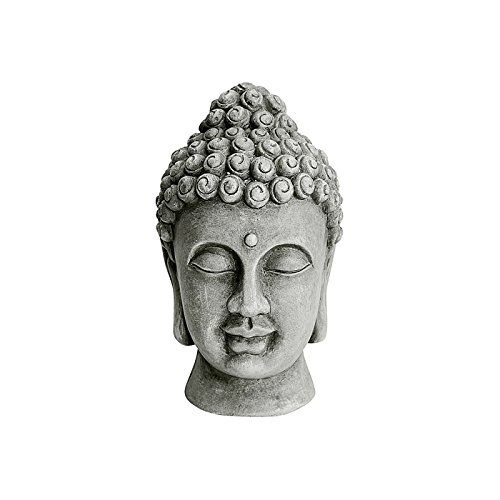 Preisvergleich Produktbild Buddha-Kopf, Magnesia 19x20x31