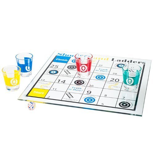 Shooters & Ladders Drinking Game Set by Trademark