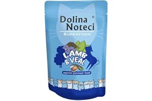 Mokra karma dla kotów DNP Sp. z o.o. Dolina Noteci Superfood Cat Jagniacyna, Celecin Sasz.85G / 10