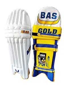 Bas Vampire Gold Batting Legguard, Full Size