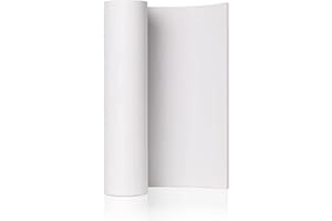 MEARCOOH White 1mm EVA Foam Roll, 49''x13.5'' Premium Cosplay EVA Craft Foam Sheets, 1PCS Density 86kg/m3 for Cosplay Costume, Crafts, DIY Projects (White 1mm)