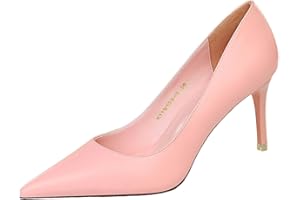 seiveini Femme Escarpins à Talons Aiguilles Bout Pointu Pompes à Talons Hauts Élégante Escarpins à Talons Hauts Sexy High Heels Chaussures de Soirée Cérémonie Mariage Fête