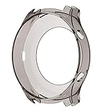 Zeehar-Transparent stoßsicheren und bruchfester Ersatz Armbanduhr Schutzhülle Sleeve für Samsung Gear S3 Classic, Nicht FÜR S3 Frontier, grau
