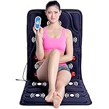 WuLien Tapis De Massage Complet du Corps, Matelas De Massage Chauffant Hyperthermie Électrique pour Jambe, Hanche, Cou, Taille, Dos, Soulage Les Douleurs Corporelles, 166 * 58Cm