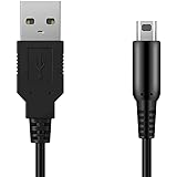 Ociodual Cavo di Ricarica USB per Nintendo 3DSXL/2DS/DSiXL Nero