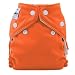 NEW 2010 COLOURS FuzziBunz Perfect Size Pocket nappy, with insert, kumquat, popper fastening, medium (15-30lbs)