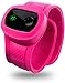 Produktbild X-Doria KidFit Bluetooth Wireless Fitnesstracker / Schlaftracker / Aktivitäts-Armband im Slap Band Design Kompatibel mit iOS/Android Geräten einschlielich Samsung Galaxy S5/S6/S6 Edge/S6 Edge+ und iPhone 5/5S/5C/6/6 Plus/6S/6S Plus - Pink