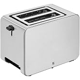 WMF Stelio İki B&ouml;lmeli 7 Isı Ayarlı G&uuml;m&uuml;ş Ekmek Kızartma Makinesi 1050 W