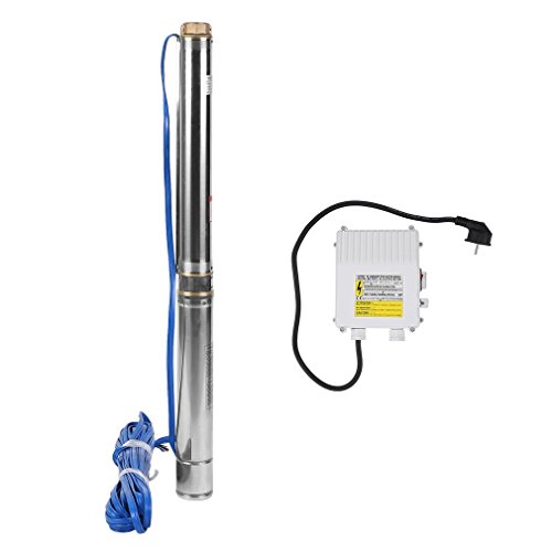 Preisvergleich Produktbild Tiefbrunnenpumpe Tauchpumpe 230V 2200W. 2,2KW Brunnenpumpe Edelstahl Tiefbrunnenpumpe (2200W)