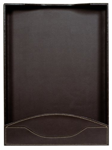 Sign Office Elyane       Bandeja para cartas y documentos  tama  o A4  color marr  n oscuro