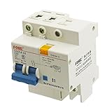  CA 230V 63A 2 polos interruptor diferencial de protección de sobrecarga tierra 2P + N