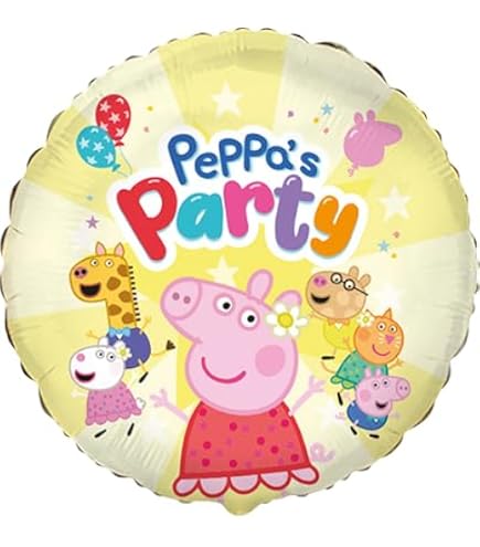 Palloncini Peppa Pig Pz.5 Mylar Mini Shape Da Saldare Esclusa Bacchetta 9 22cm W 12 30cm H - Foto 7