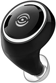 Bluetooth Earphones,Ecnaka Wireless Invisible Bluetooth Earphones,Mini In Ear Earphones Up to 10 Hours Battery Life, Car Bluetooh Earbuds with Mic Support Hands-free Calling For iPhone Samsung LG and Most Smartphones (Black)