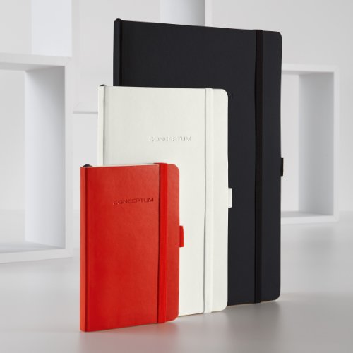 Sigel CO210 Notizbuch, ca. A4, blanko, Softcover, schwarz, CONCEPTUM – weitere Farben - 10