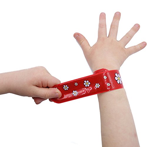 German Trendseller® – 12 x Blumen Schnapparmbänder ┃ Mitgebsel ┃ Kindergeburtstag ┃ 12 Stück - 2
