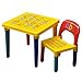 Tinxs Children Kids Alphabet Learn & Play Table & Chair Set Children Furniture Educational Gift
