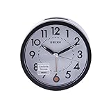 Seiko Unisex Wecker Analog Kunststoff weiß QHE096W
