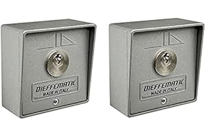 DIEFFEMATIC COPPIA 2 SELETTORE A CHIAVE UNICA PER AUTOMAZIONE CANCELLO SERRANDA GARAGE DFM