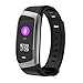 Produktbild Fitness Armband Uhr mit Pulsmesser Wasserdicht Fitness Tracker Aktivitätstracker Pulsuhren Bluetooth Smart ArmbandUhr Schrittzähler mit (#2)