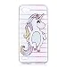 Produktbild Meeter LG Q6 Case, Soft TPU Transparent Clear Soft TPU Gel Case Cover for LG Q6, [Ultral Thin] [Scratch Resistant] Unicorn Pattern Print Soft Silicone Gel Rubber Skin Cover for LG Q6