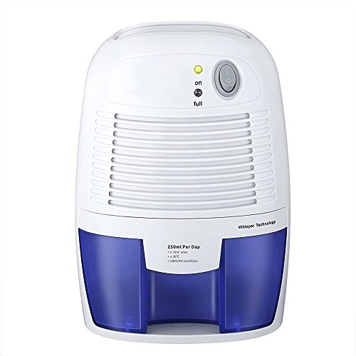 Starcn Compact Dehumidifiers, [Only for Small Room] [Ultra Quiet] [Auto-Off] Portable Mini Dehumidifier, Moisture Absorber for Home, Basements