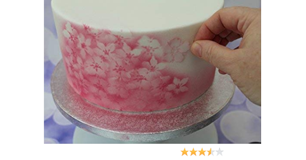 Clairella Cakes Pochoir Fleurs De Cerisier Amazon Fr Cuisine Et Maison