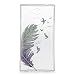 Produktbild Hülle für Sony Xperia L2 (5,5 Zoll), Anlike Malerei Muster Case Cover Tasche Schutz Etui Schutzhülle für Sony Xperia L2 (5,5 Zoll) - Feder Sturmvogel