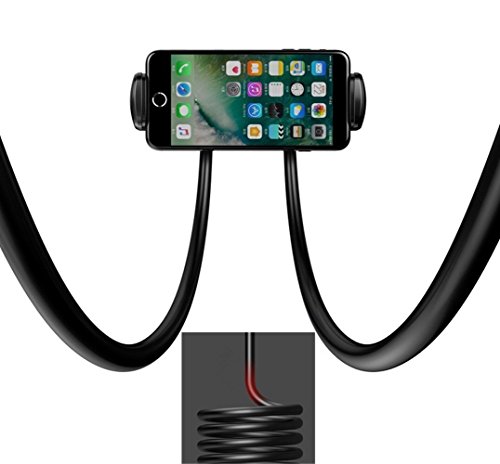 Ecoolbuy flessibile porta cellulare collana lungo braccio collo Lazy smartphone e supporto per iPhone iPad Air tablet 4Â â€“Â 25,4Â cm (collo stand-2)