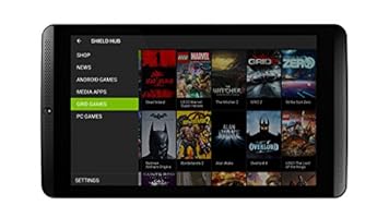 NVIDIA SHIELD 20,3 cm (8 Zoll) Tablet-PC (2,2GHz, 2GB RAM, 16GB Speicher, WiFi, Android 4.4) schwarz