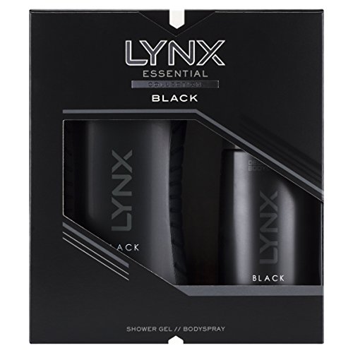 Lynx Gift Set, Body Spray and Shower Gel Duo - Black