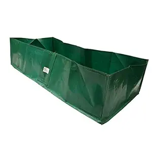 BIO BLOOMS AGRO INDIA PRIVATE LIMITED 340 GSM Plastic Grow Tub (Olive Green, 36(L) x18 (W) x9 (H) Inches, 206gb)