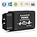 Produktbild UBRU OBD2 Bluetooth Adapter, OBDII Diagnose Scanner Engine Code Reader OBDII-Code Leser Motorkontrollleuchte Diagnosegerät für Android Windows Geräten Kompatibel ist