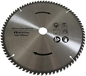255mm x 80T x 30mm bore TCT Protrade Mitre/Table Saw Blade