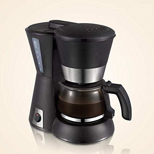 détail XIA & Machine à café Machine à café noir 0.65L goutte à goutte 600W anti-sec opération clé ménage semi-automatique faire du café