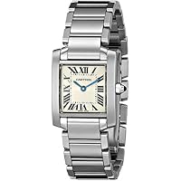 Cartier Women's W51008Q3 Tank Francaise Stainless Steel Watch