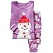 Produktbild Kinder Baby Jungen Mädchen, Stillshine - Weihnachten Kinder Weihnachten Pyjamas Set Weihnachtsmann Homewear Langarm Cartoon Baumwolle Nachtwäsche (6Y-120CM, Stil 3)
